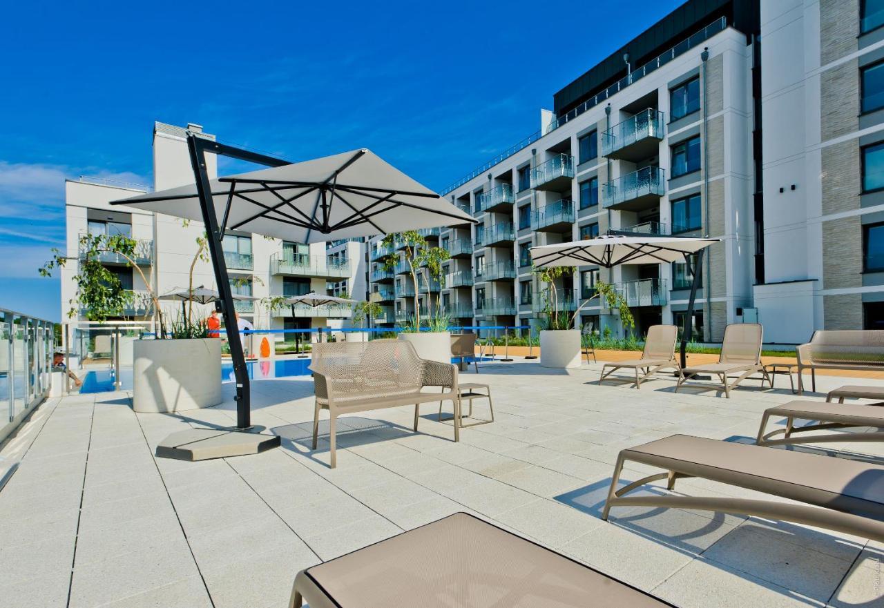 Porty B103 Nadmorskie Tarasy Pool Sauna Parking Kolobrzeg Exterior photo